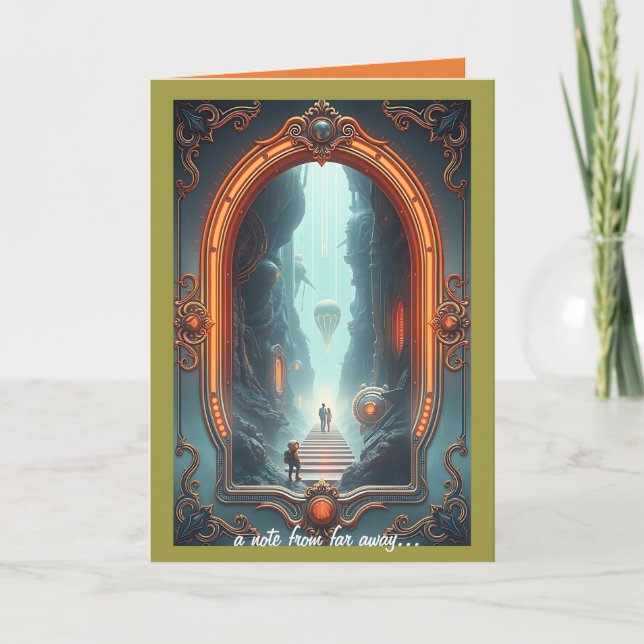 Una nota de muy lejos (Anverso)