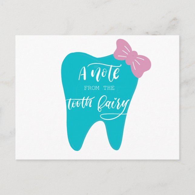 Una nota de Tooth Fairy (Anverso)
