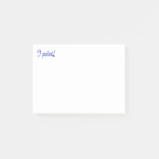 Una nota del artista, Yo pinto Post it Notes