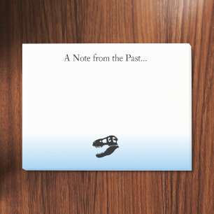 Una nota del pasado - Post-it de dinosaurio T. rex