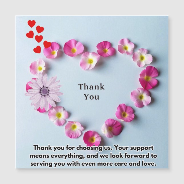 Una nota especial de agradecimiento (Anverso)