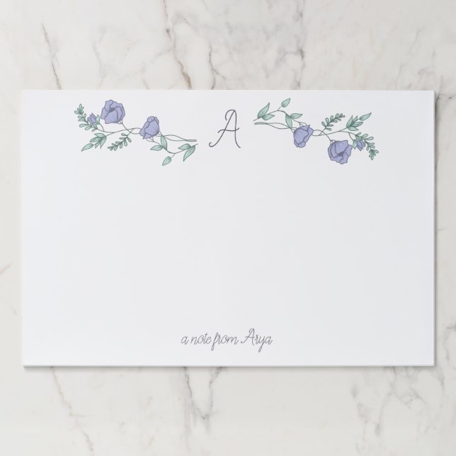 Una nota florida (Anverso)