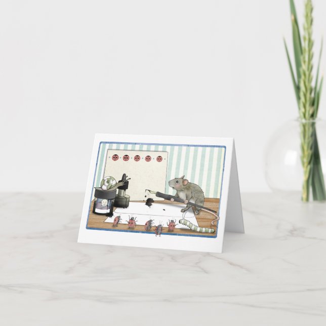 Una nota o invitación del ratón (Anverso)