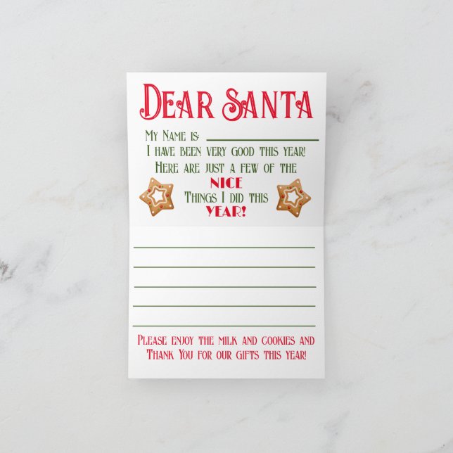 ¡Una nota para Santa! (Interior)