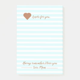 Una nota para ti de mamá