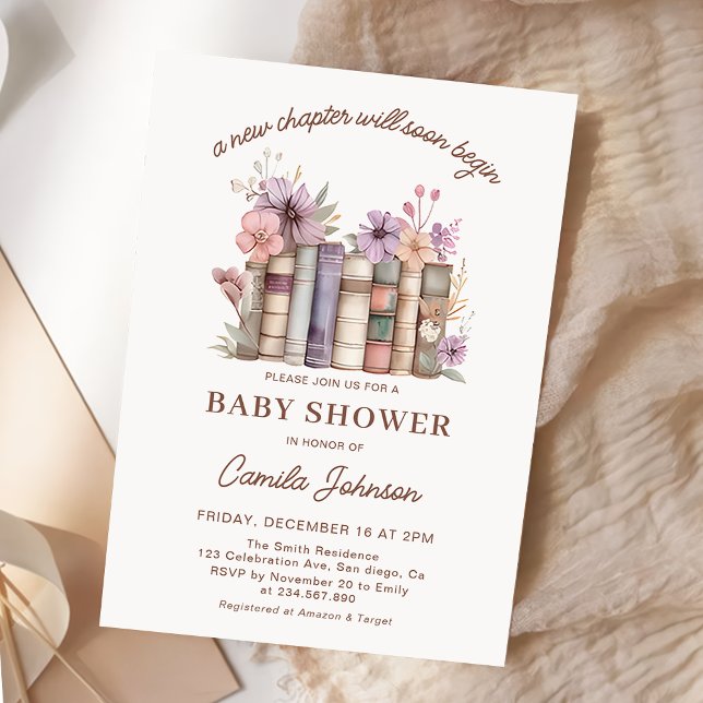 Una nueva capítulo comienza Tarjeta de invitación  (Subido por el creador)