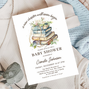 Una Nueva Etapa Comienza Invitación de Baby Shower