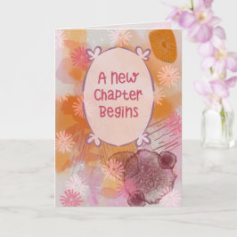 Una nueva etapa comienza Tarjeta de felicitación a