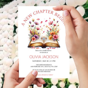 Una nueva invitación a la ducha de novia en un cap