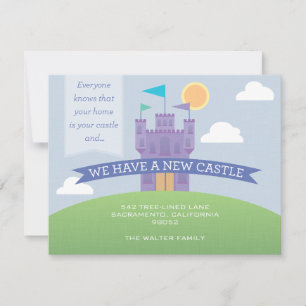 Una nueva Invitación en movimiento de castillo