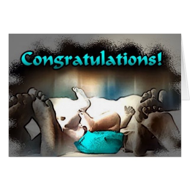 ¡Una nueva llegada en la familia! (Anverso (Horizontal))