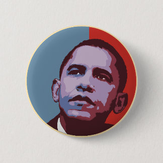 Una nueva mayoría - botón político de Obama