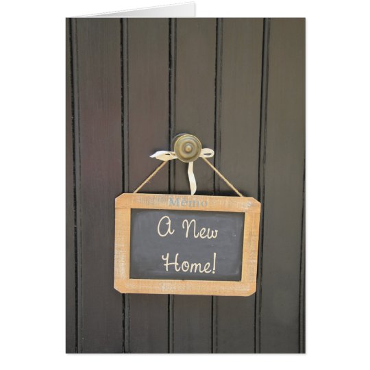 Una nueva tarjeta casera