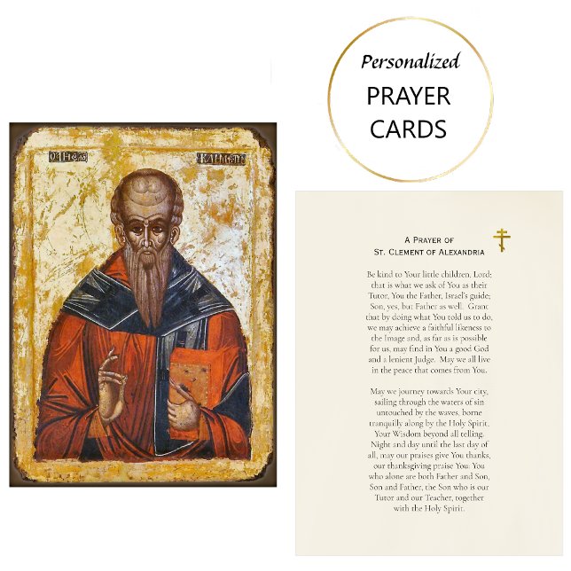 Una oración de la tarjeta de oración de San Clemen (Subido por el creador)