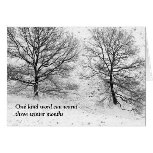 Una palabra buena puede calentarse