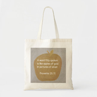 Una palabra muy hablada, bolsas de pan de manzana 