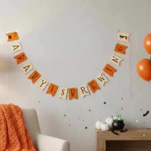 Una pancarta de bruja para la fiesta de Halloween