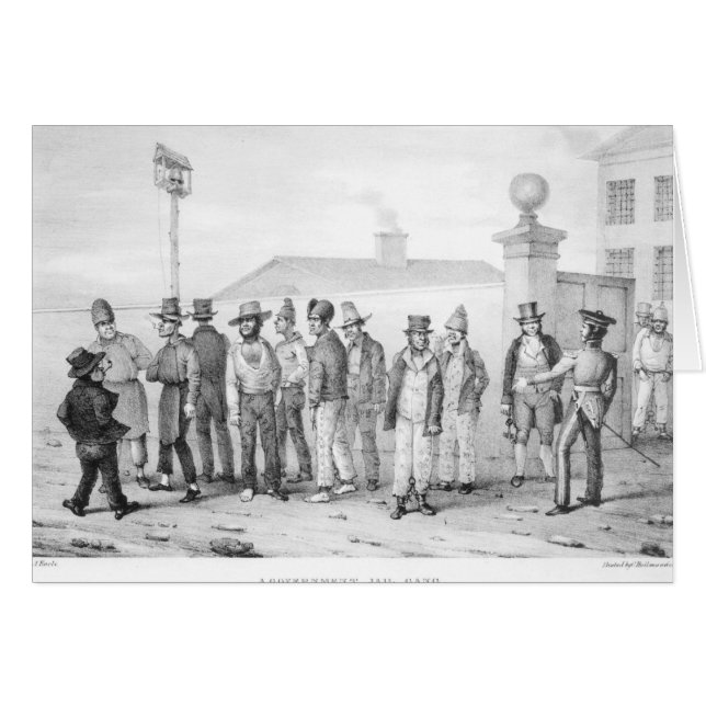 Una pandilla de la cárcel del gobierno (Anverso (Horizontal))