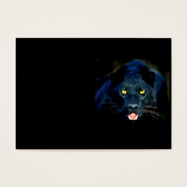 Una pantera negra (Frente)