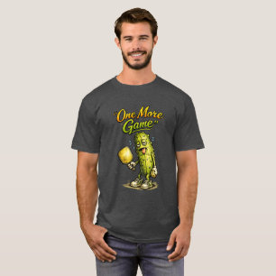 Una partida más divertida camiseta de pickleball 