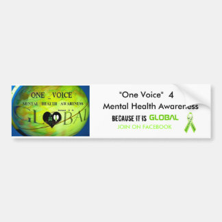 "Una pegatina para el parachoques de la voz…