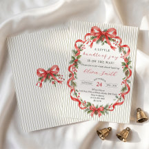 Una pequeña alegría Invitación para baby shower