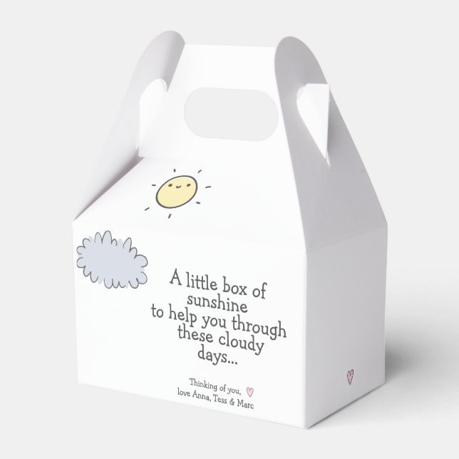 Una pequeña caja de sol - Paquete Chemo Care (Front Side)