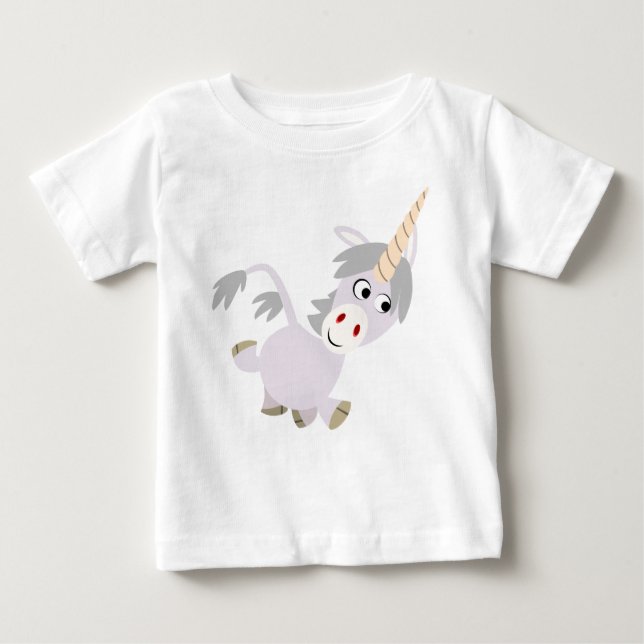 Una pequeña camiseta de unicornio, Personalizado d (Anverso)