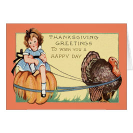 Una Pequeña Chica Aburrida De La Calabaza Turquía