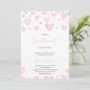 Una pequeña dulzura está en camino Invitación