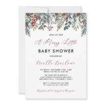 Una pequeña invitación a Baby Shower