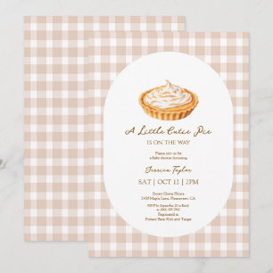 Una pequeña invitación a Baby Shower de Cutie Pie 