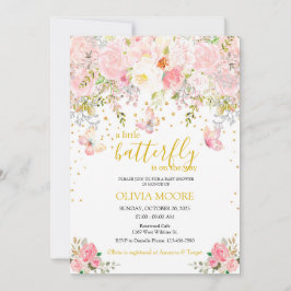 Una pequeña invitación a la ducha de una mariposa