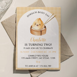 Una pequeña invitación a la fiesta de cumpleaños