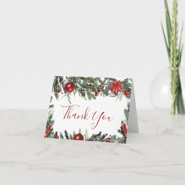 Una pequeña tarjeta de agradecimiento de Baby Show (Anverso)