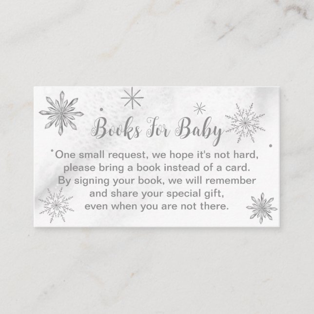 Una pequeña tarjeta de gabinete Baby Shower gris c (Anverso)