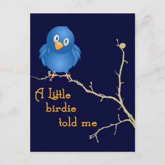 Una pequeña tarjeta de saludo Birdie Momism