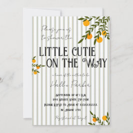 Una pequeña ternura está en camino Invitación