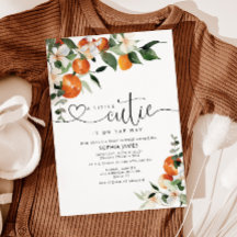 Una pequeña ternura invitación para baby shower