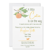 Una pequeña y adorable INVITACIÓN para baby shower