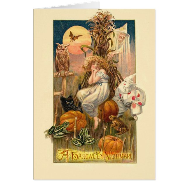 Una pesadilla de Hallowe'en (Frente)