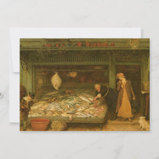 Una pescadería por Frederick Walker