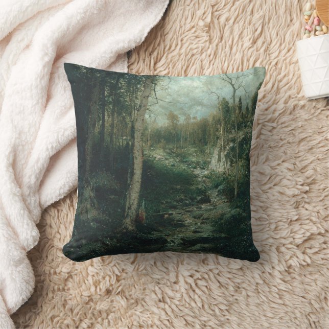 Una pintura de un claro antiguo (1881) - Almohada  (Manta)