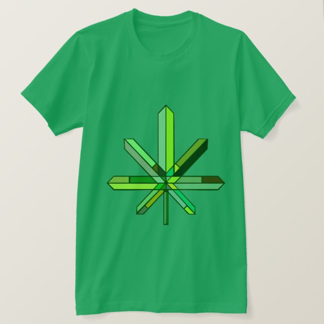 Una planta 2 camiseta (Anverso del diseño)