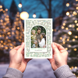 Una plantilla de foto Tarjeta de Felices Fiestas