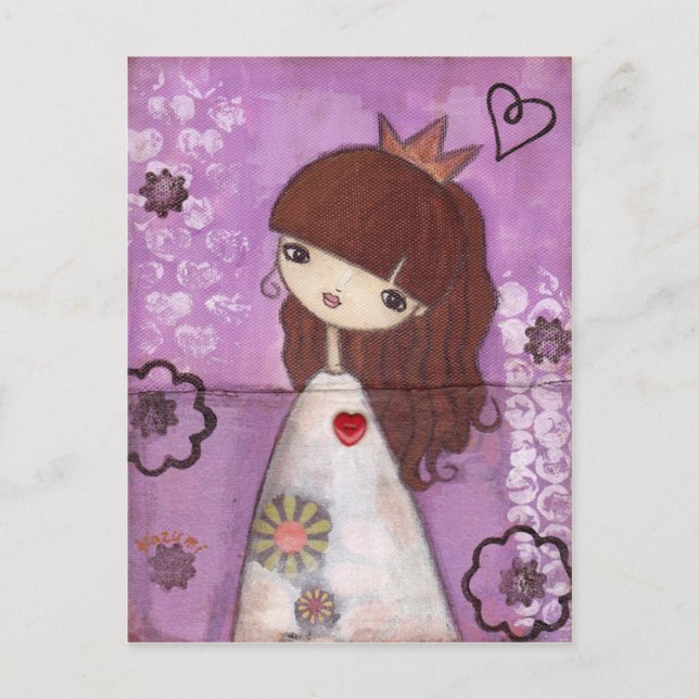 Una postal de la princesa (Anverso)