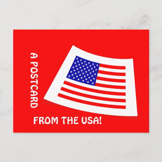 ¡Una postal de los Estados Unidos! (Anverso)