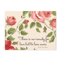 Una postal de remedio para el amor