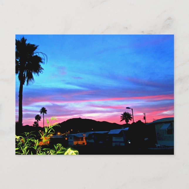 Una postal de "Saludos desde Arizona" (Anverso)