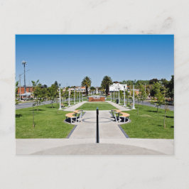 Una postal de tamaño normal